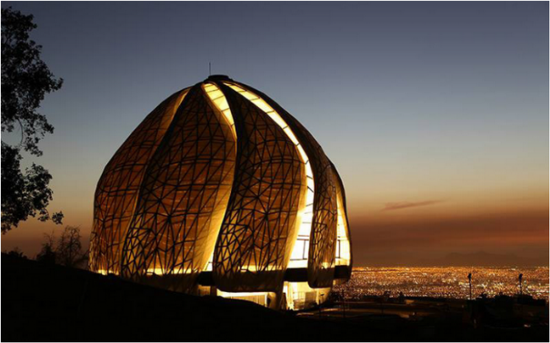 Bahai salento, il tempio di Cile Tempio baha del santiago di cile